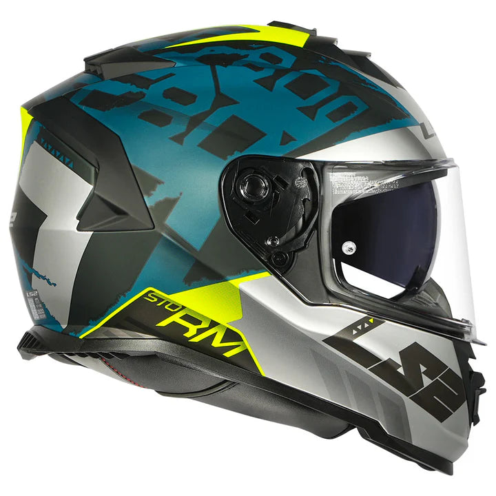 best ls2 helmets under 5000 LS2 FF800 STORM II SPRINTER COBALT HELMET- MATT – Arihant Helmets