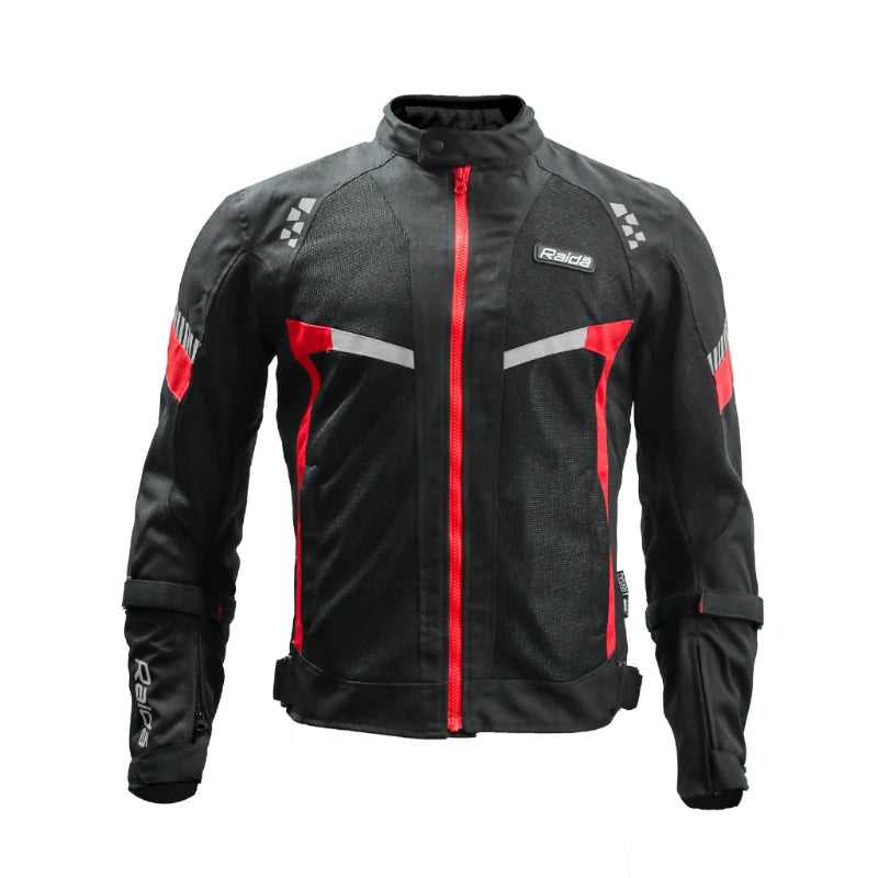 Raida Bolt Jacket - Black Red