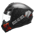 AXXIS DRAKEN S MAORI DEVIL HELMET ( Red ) 2