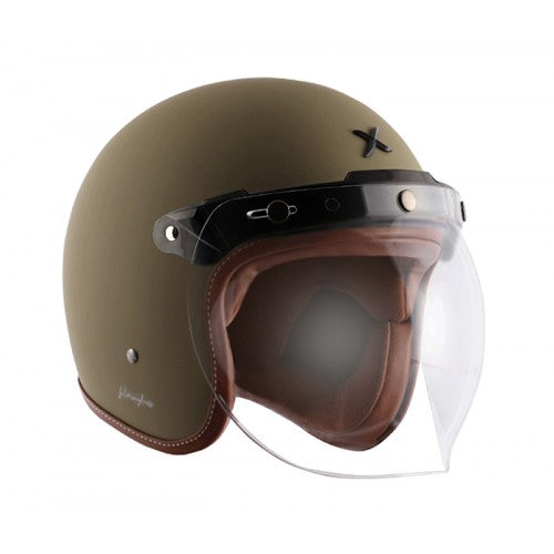 AXOR RETRO JET HELMET DULL DESERT STORM 5