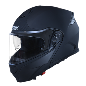 SMK Gullwing Unicolor Helmet ( Matt Black ) 1