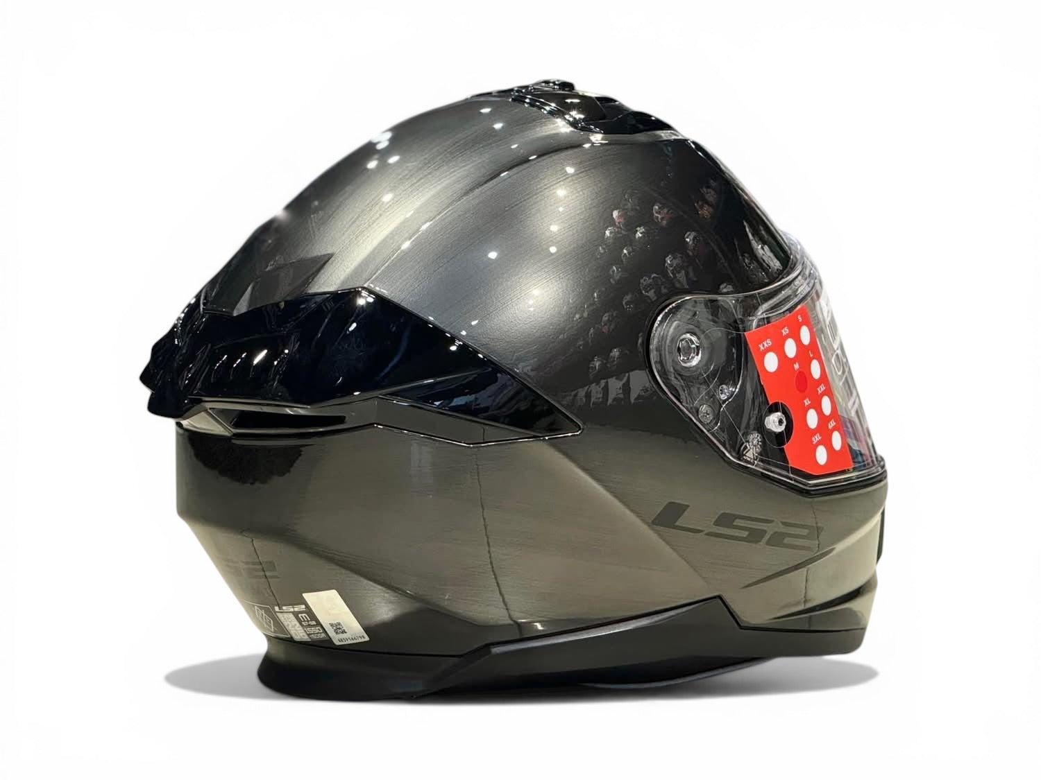 LS2 FF320 STREAM ll SOLID GLOSS JEANS TITANIUM