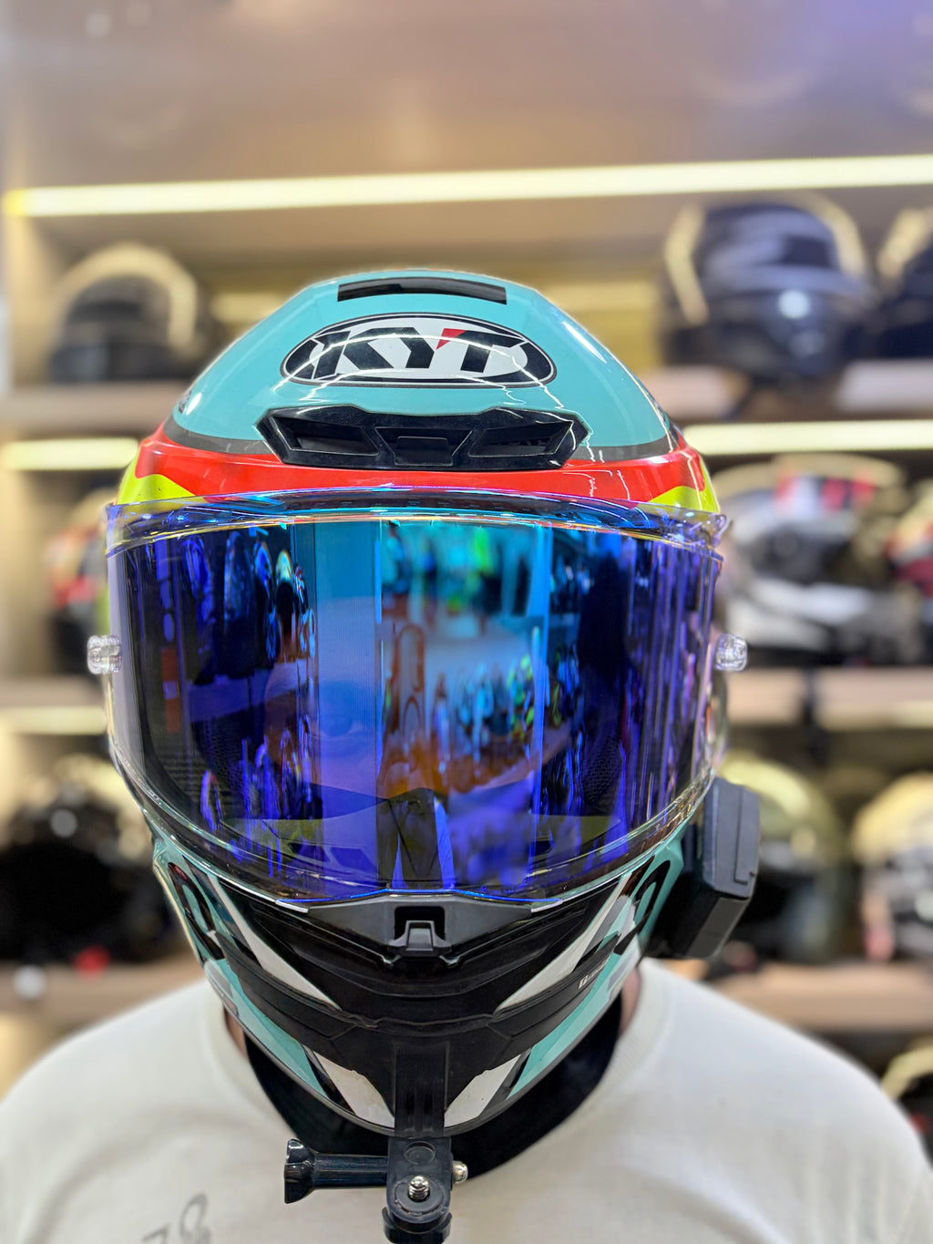 KYT TT REVO DAY NIGHT VISOR