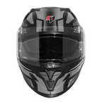 STEELBIRD SXE TPE EDITION ST3 GLOSS BLACK GREY- SBH 61