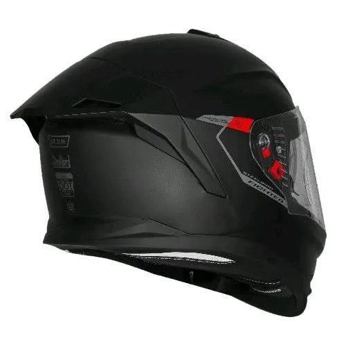STEELBIRD SBA 120 ECE 22.06 MATT BLACK HELMET