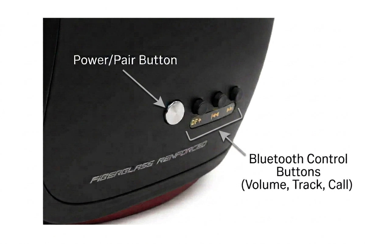 ASTRONAUT BLUETOOTH HELMET - MATT BLACK