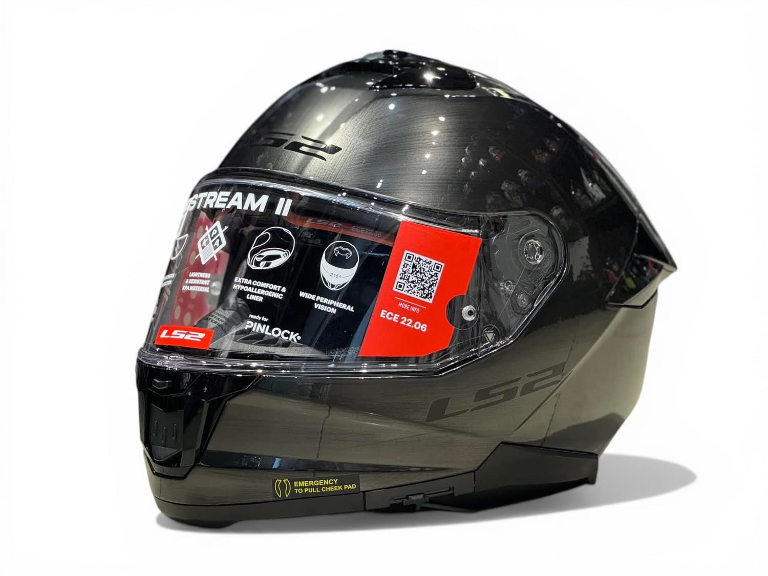 LS2 FF320 STREAM ll SOLID GLOSS JEANS TITANIUM