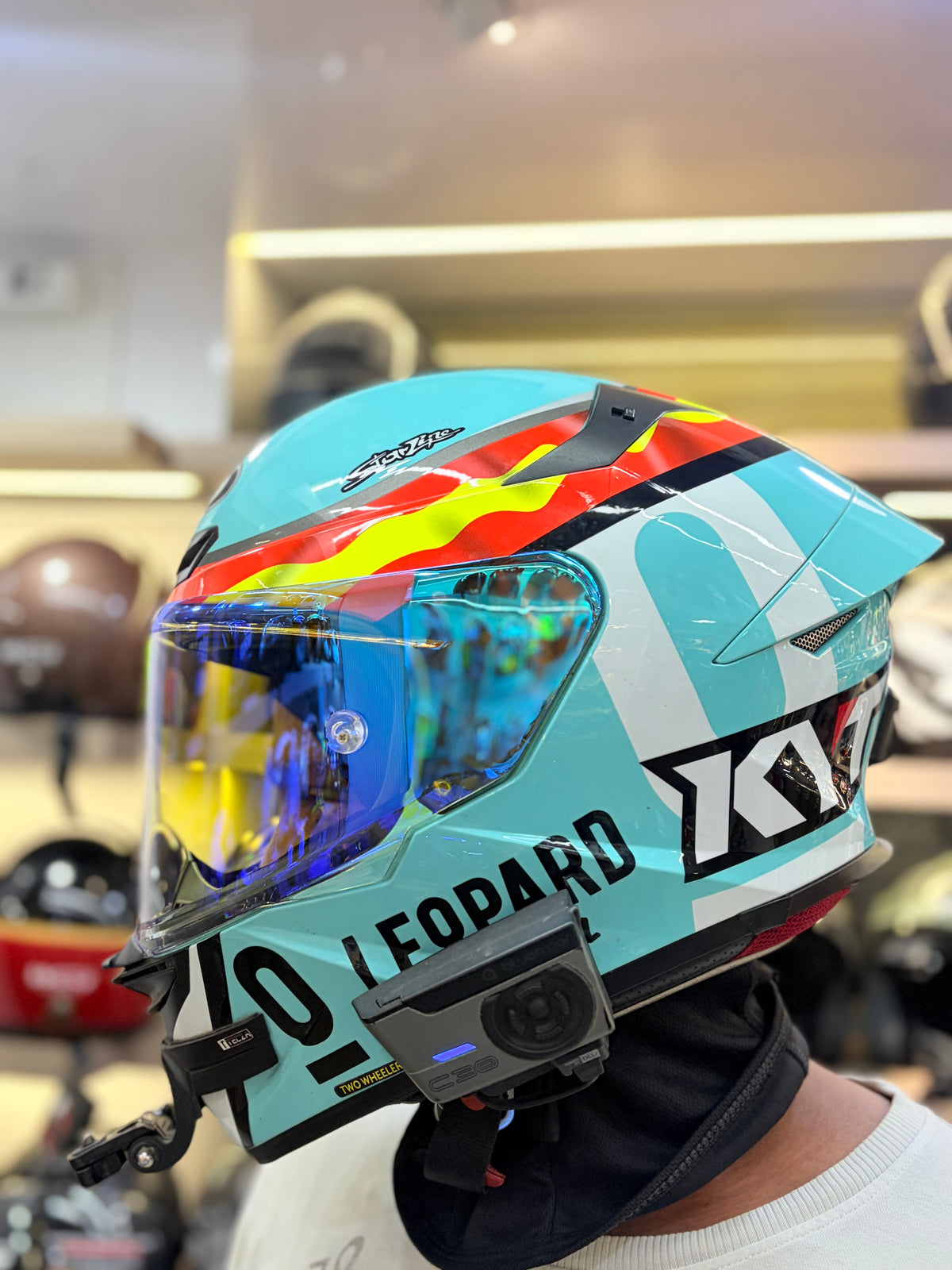 KYT TT REVO DAY NIGHT VISOR