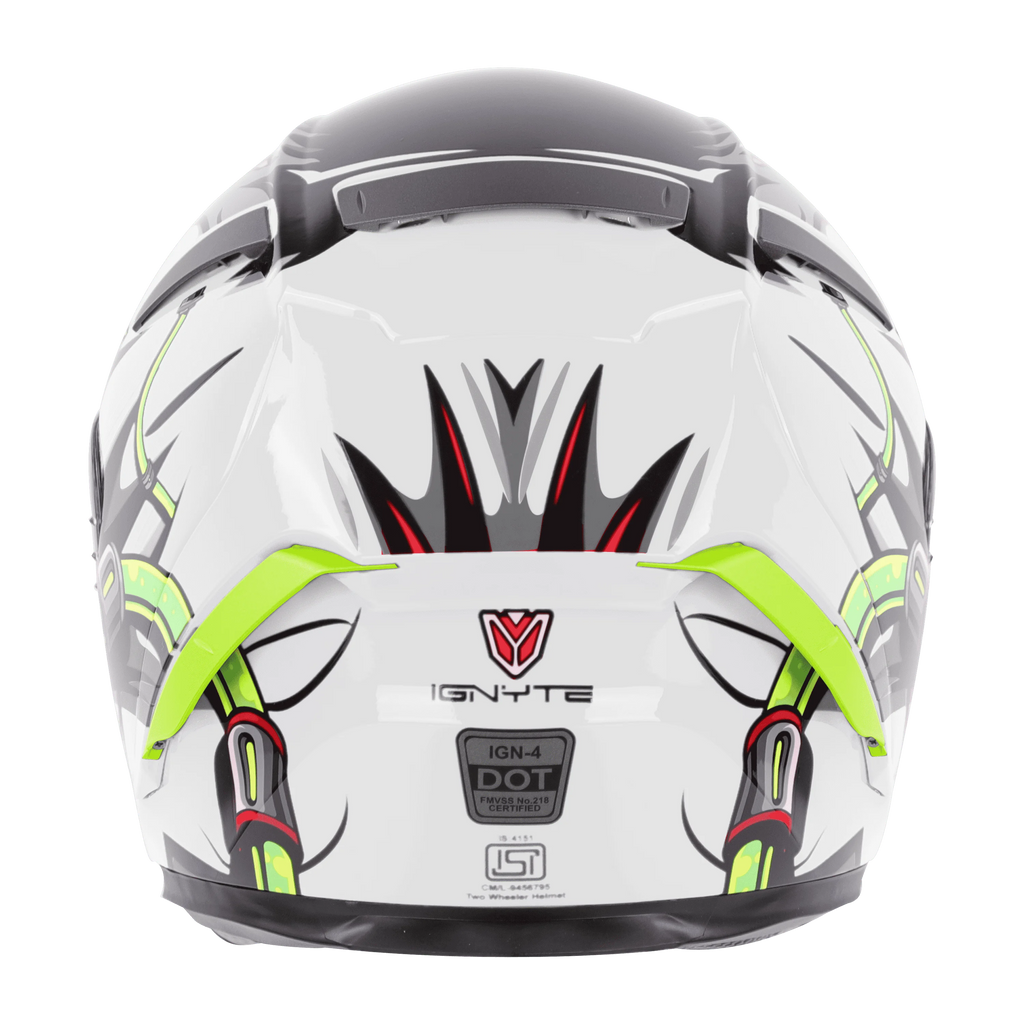 IGNYTE IGN 4  TREVVER GLOSS WHITE GREY NEON