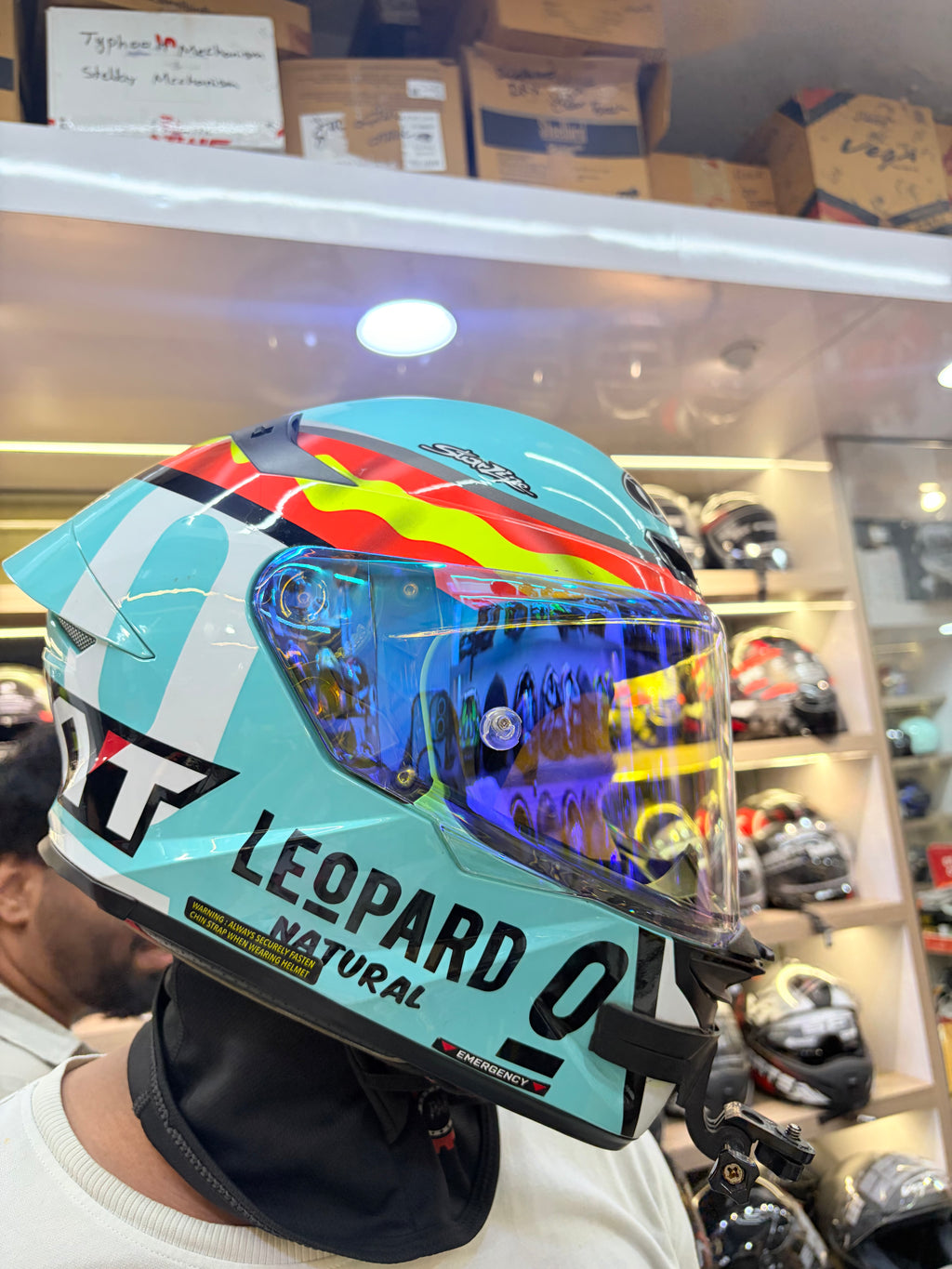 KYT TT REVO DAY NIGHT VISOR