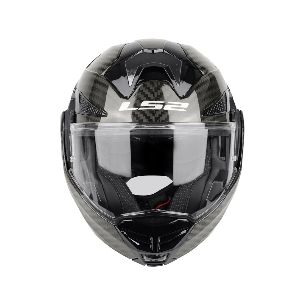 ls2 carbon fibre helmet india LS2 FF901 ADVANT X CARBON GLOSS BLACK – Arihant Helmets