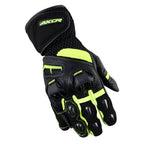 Axor Gator Riding Gloves - Black Neon