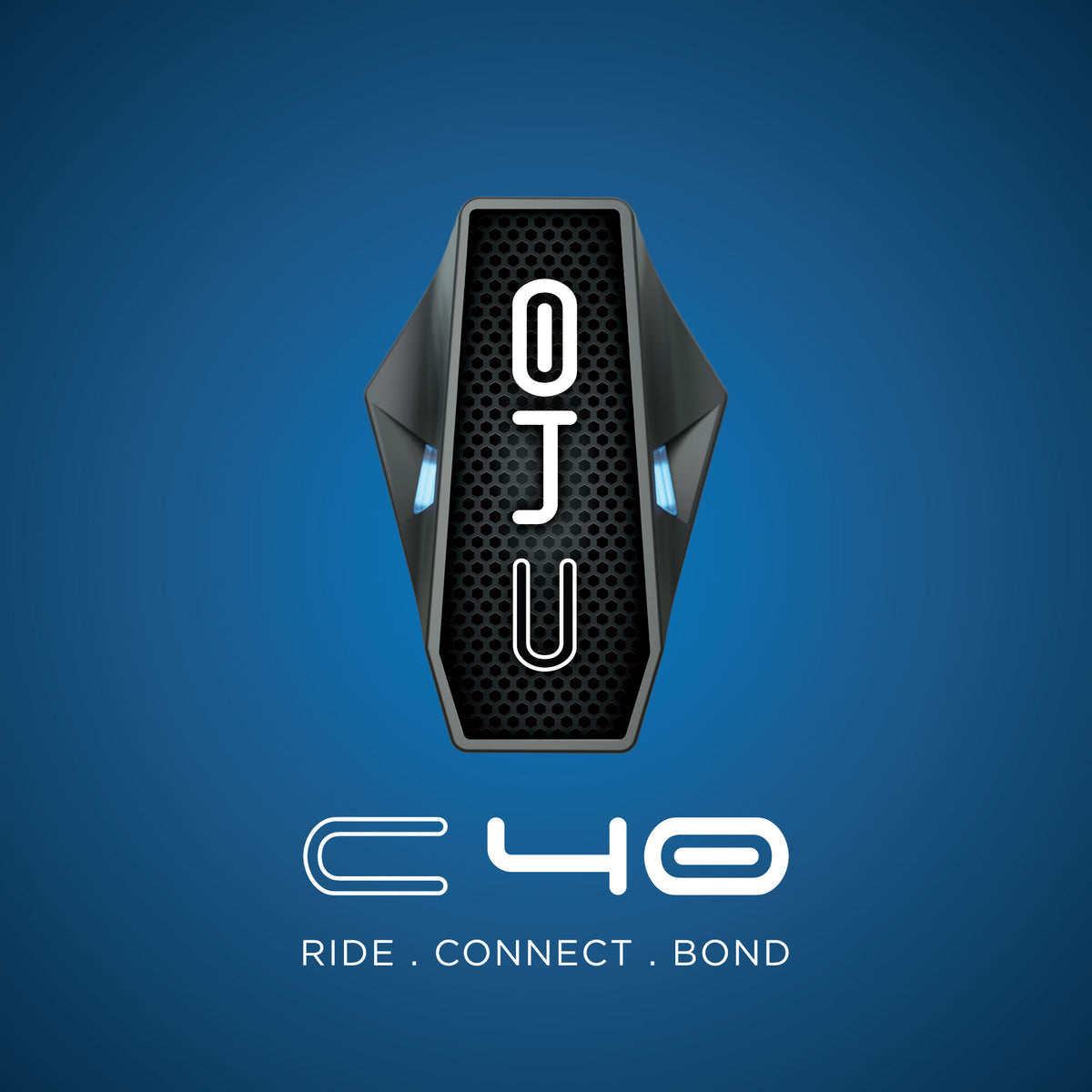 BluArmor C40 Helmet Bluetooth with Intercom Communication Device