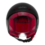 STEELBIRD SBH 67 VINTAGE 5.O MATT BLACK HELMET