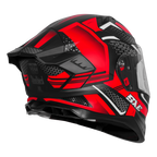 STEELBIRD SXE TPE EDITION ST3 GLOSS BLACK RED- SBH 61