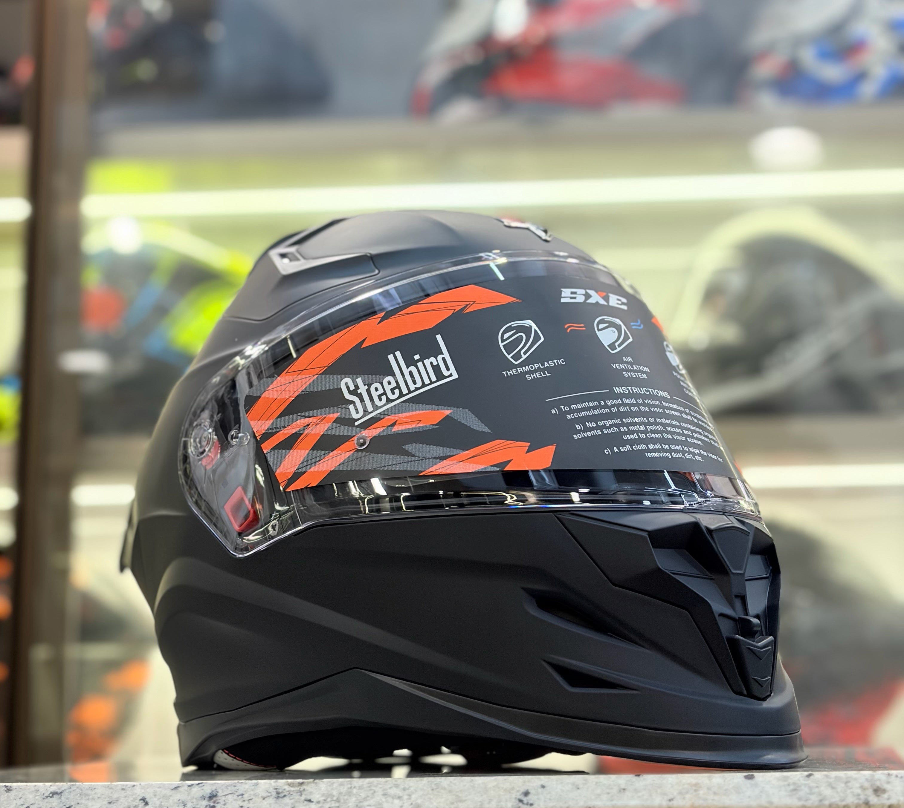 STEELBIRD SXE AFS EDITION MATT BLACK - SBH 61