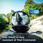 BluArmor C40 Helmet Bluetooth with Intercom Communication Device