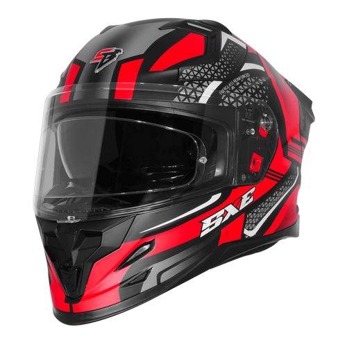 STEELBIRD SXE TPE EDITION ST3 GLOSS BLACK RED- SBH 61