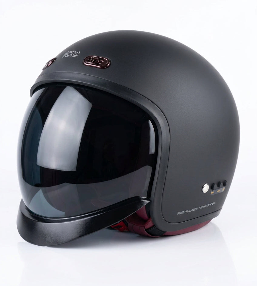 ASTRONAUT BLUETOOTH HELMET - MATT BLACK