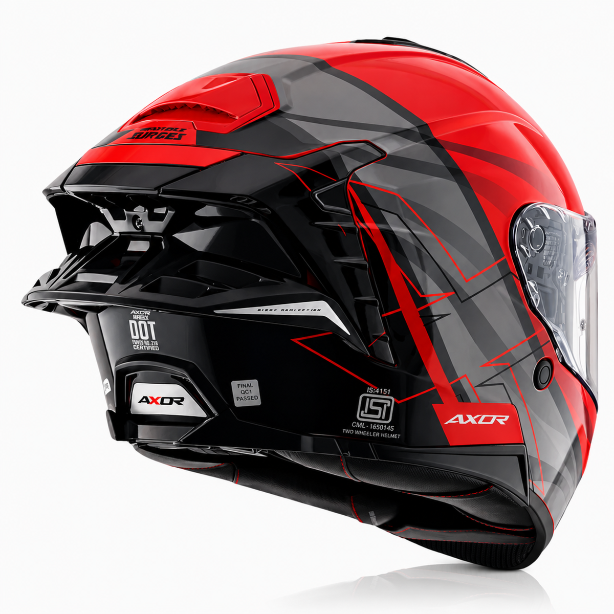 AXOR BRUTALE SURGES GLOSS RED GREY