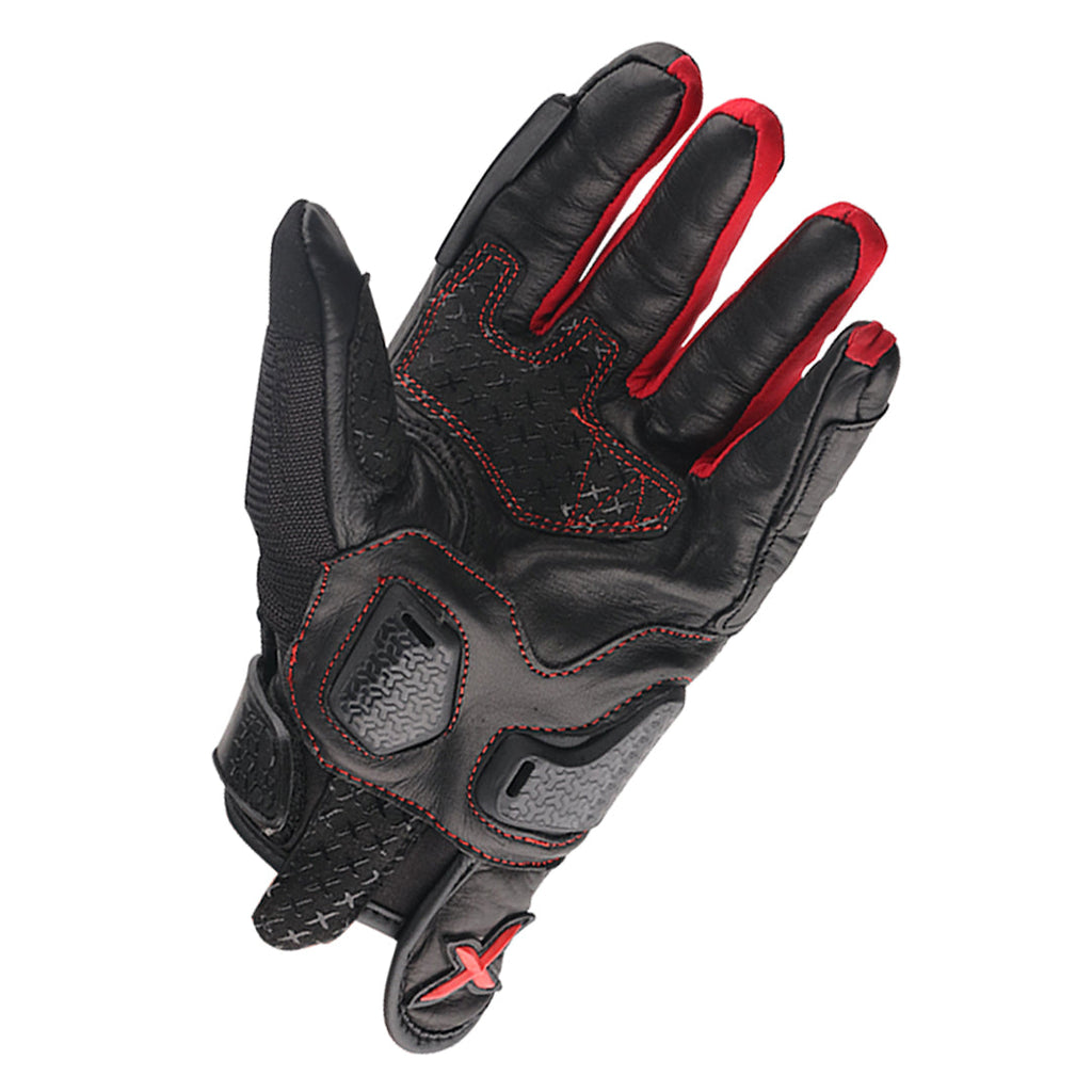 Axor Viper Riding Gloves - Black Red