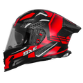 STEELBIRD SXE TPE EDITION ST3 GLOSS BLACK RED- SBH 61