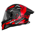 STEELBIRD SXE TPE EDITION ST3 GLOSS BLACK RED- SBH 61