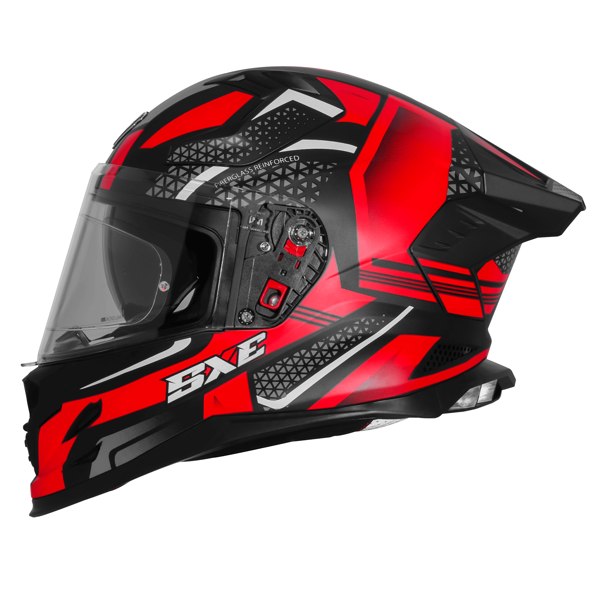 STEELBIRD SXE TPE EDITION ST3 GLOSS BLACK RED- SBH 61