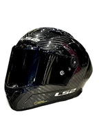 LS2 FF805 AERO GP THUNDER CARBON BLACK - GLOSS