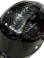 LS2 FF805 AERO GP THUNDER CARBON BLACK - GLOSS