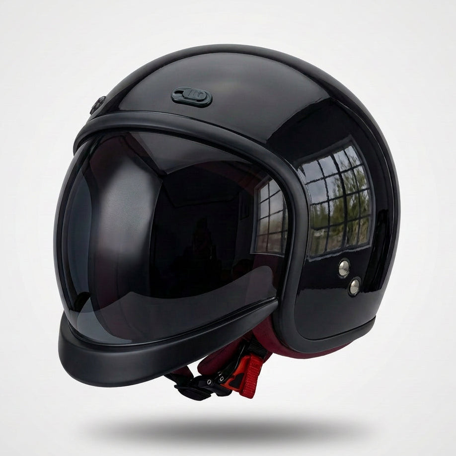 ASTRONAUT BLUETOOTH HELMET - GLOSS BLACK