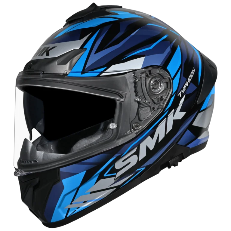 SMK Typhoon  S01 Rival GL256 - Gloss black blue