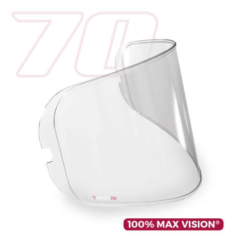 SMK TITAN PINLOCK 70 100% Max vision (ANTIFOG)-CLEAR (Copy)