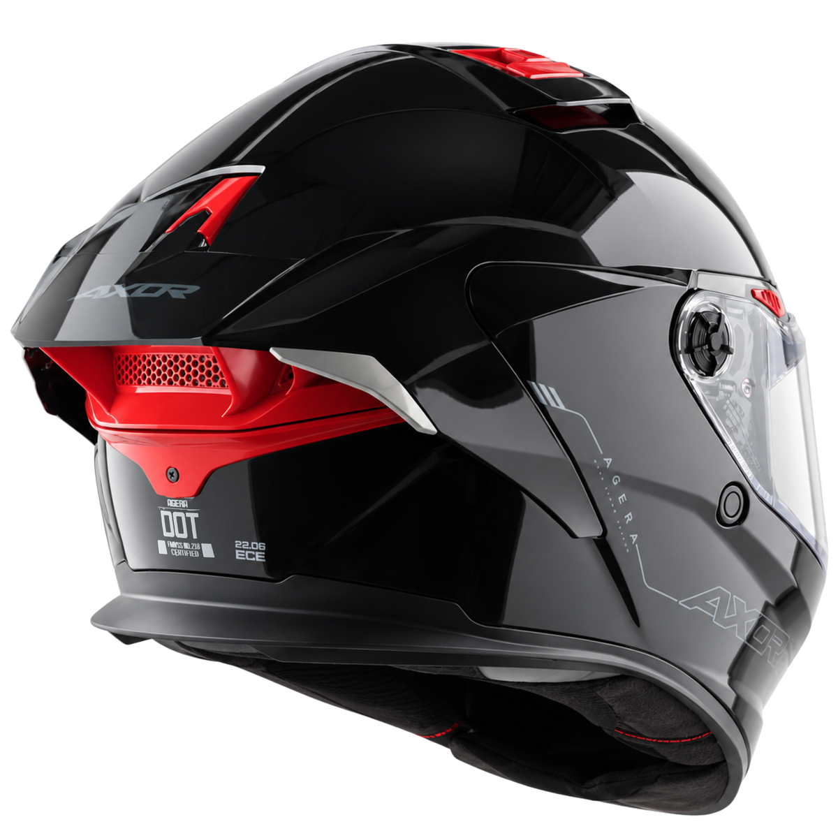 AXOR AGERA GLOSS BLACK HELMET