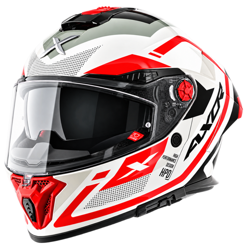 AXOR AGERA STARRY GLOSS WHITE RED HELMET
