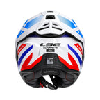 LS2 FF901 ADVANT X NOVA HPFC GLOSS WHITE BLUE RED HELMET