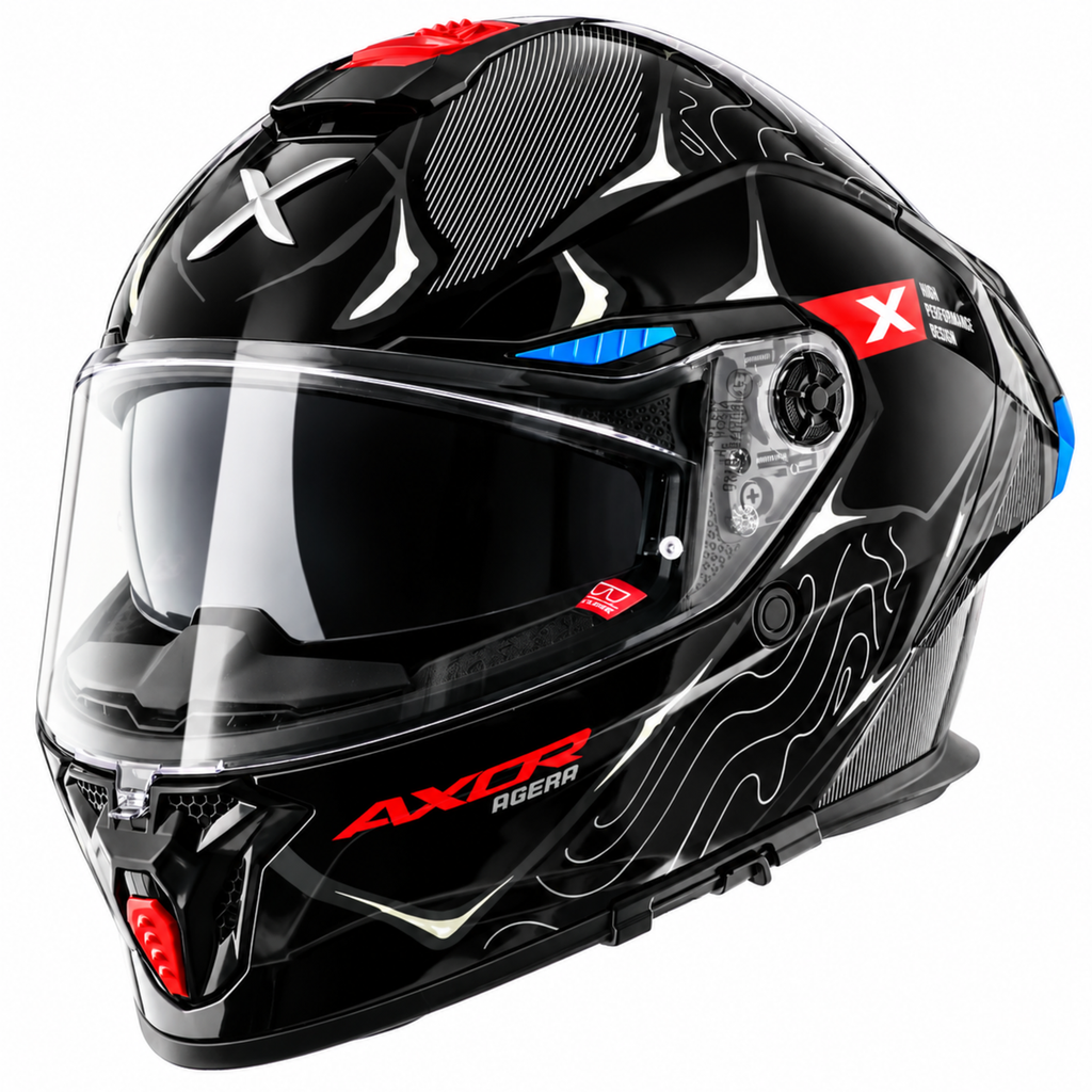 AXOR AGERA RAIZ GLOSS BLACK  GREY HELMET