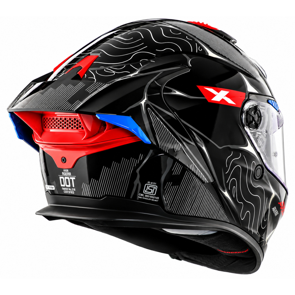 AXOR AGERA RAIZ GLOSS BLACK  GREY HELMET
