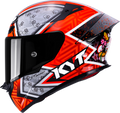 KYT TT Revo Gino Rea Replica Gloss Helmet