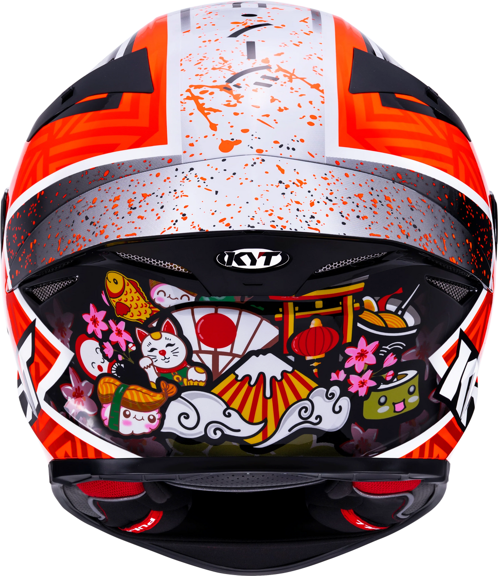 KYT TT Revo Gino Rea Replica Gloss Helmet