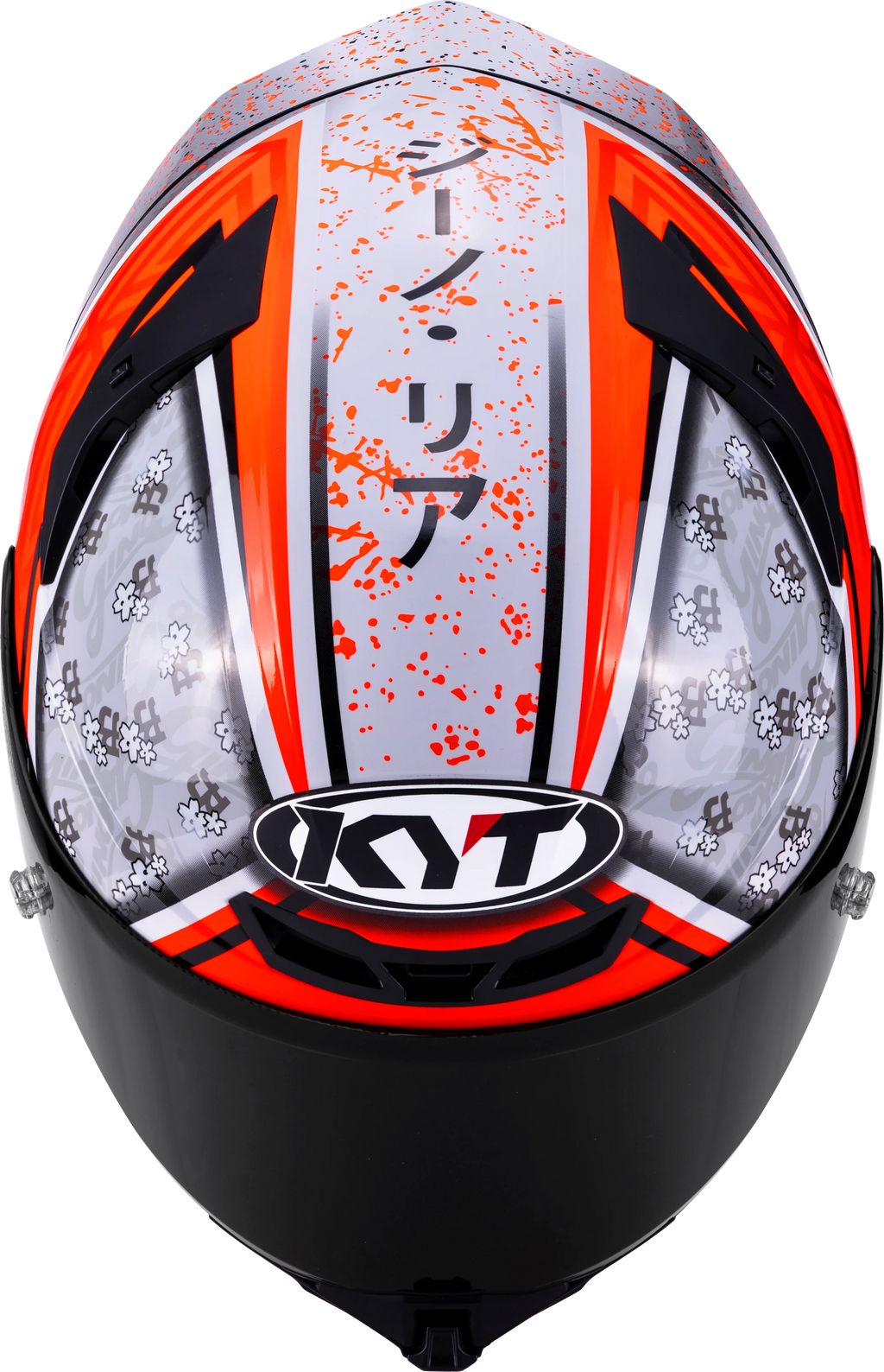KYT TT Revo Gino Rea Replica Gloss Helmet