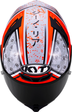 KYT TT Revo Gino Rea Replica Gloss Helmet