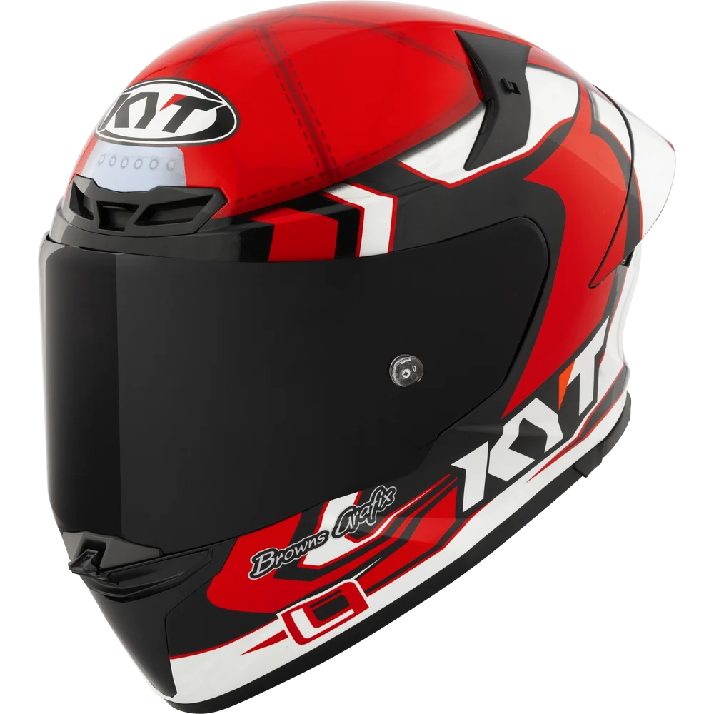KYT TT Revo Bayliss Replica Gloss Helmet