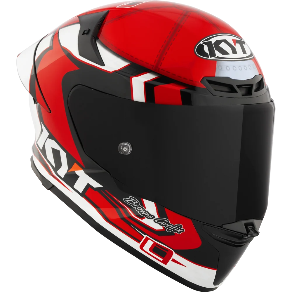 KYT TT Revo Bayliss Replica Gloss Helmet