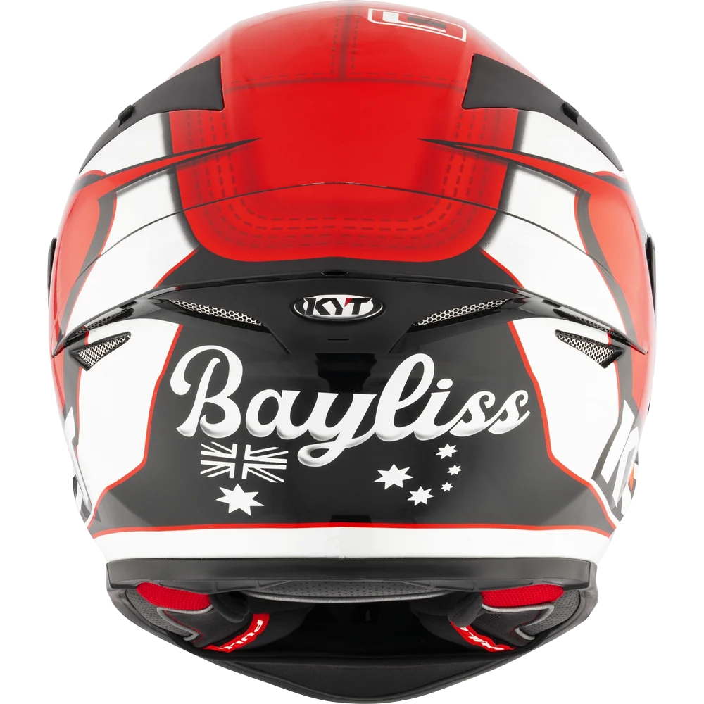 KYT TT Revo Bayliss Replica Gloss Helmet
