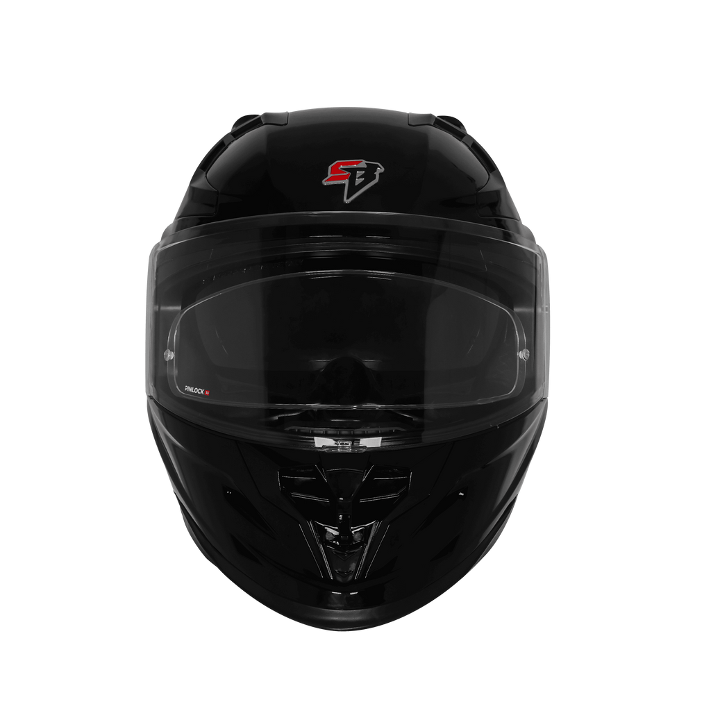 STEELBIRD SXE TPE EDITION GLOSS BLACK   - SBH 61