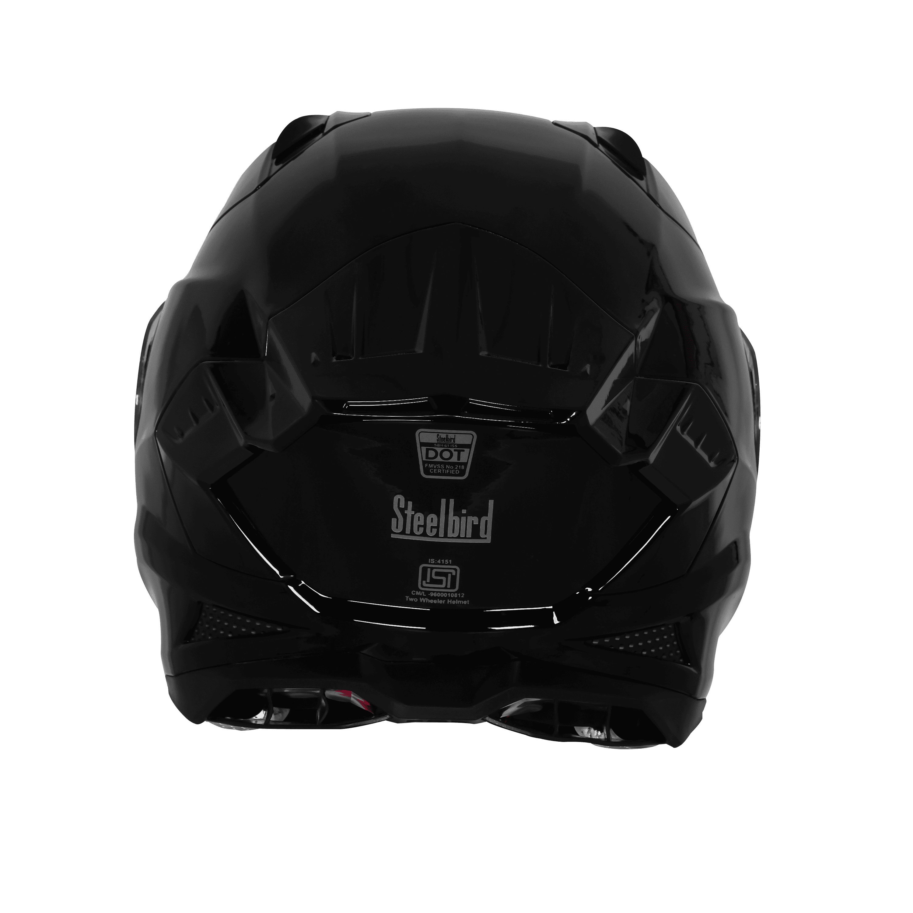 STEELBIRD SXE AFS EDITION GLOSS BLACK - SBH 61