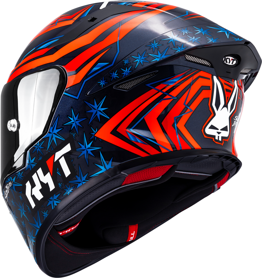 KYT TT Revo Fernandez 2022 Replica Gloss Helmet