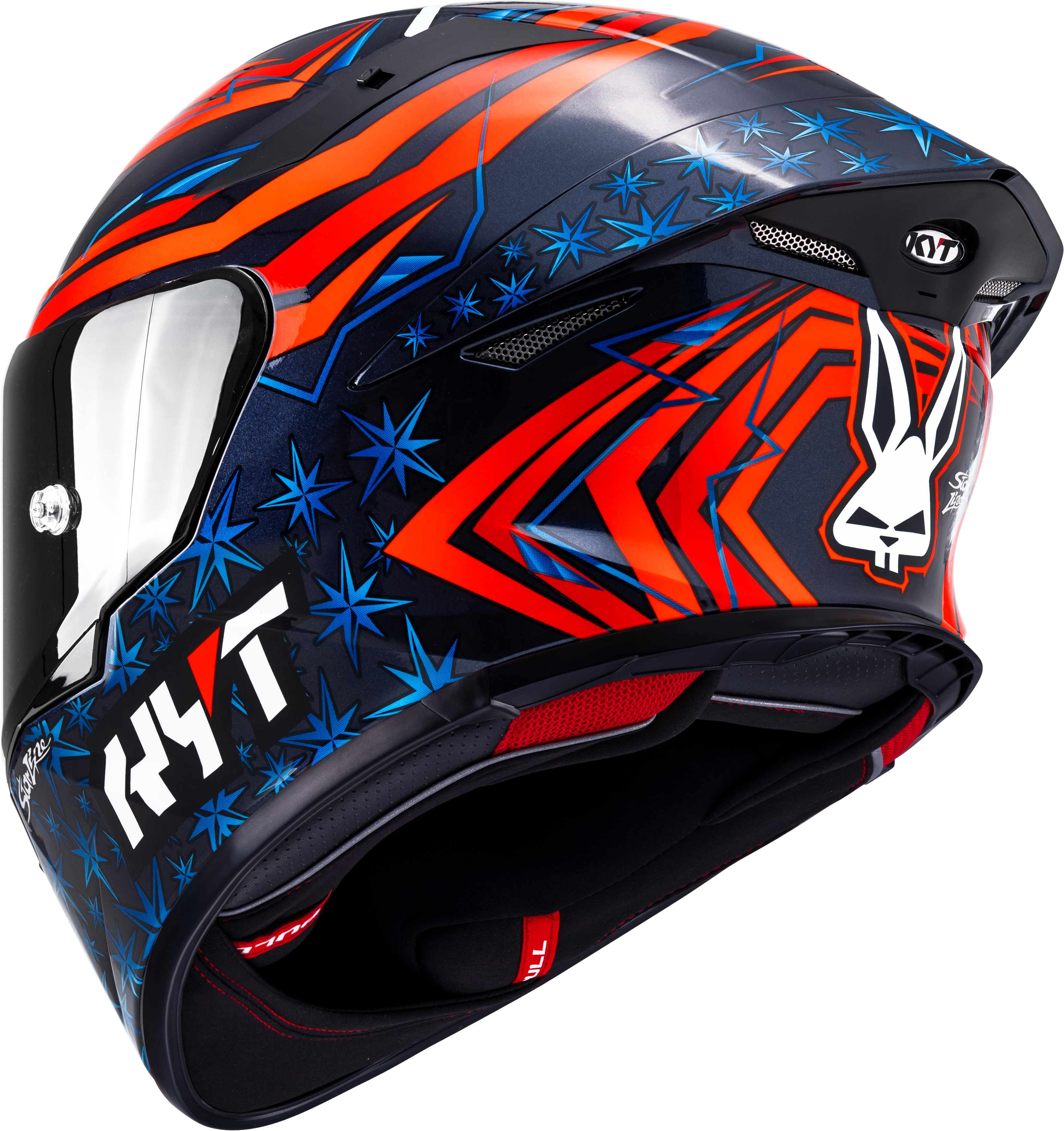 KYT TT Revo Fernandez 2022 Replica Gloss Helmet