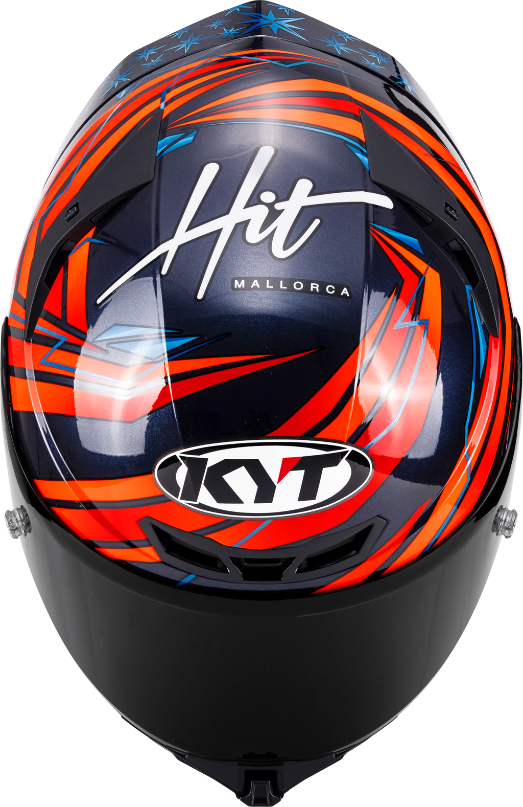 KYT TT Revo Fernandez 2022 Replica Gloss Helmet